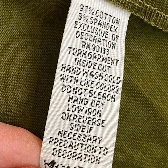 Bob Mackie green stone embellished jacket size medium - Picture 10 of 10